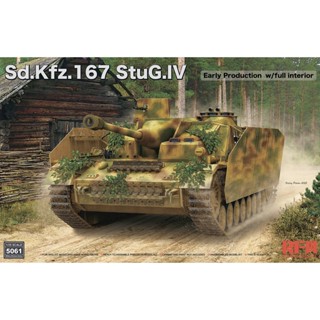 Scale Model RFM 1/35 RM5061 Sd.Kfz. 167 StuG IV Early Production w/Full Interior