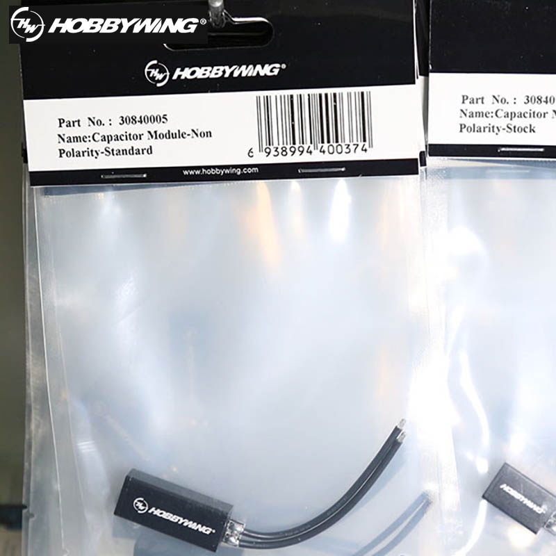 Hobbywing Xerun capacitor module-Non Polarity-stock 940uF Polarity-standard 1700uF for Xerun XR10 Pr