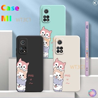 เคส MI 10T 10T PRO MI 11 Lite MI 11T MI 11T PRO MI 12 Lite โทรศัพท์มือถือ แบบนิ่ม ลายสัตว์เลี้ยงน่ารัก สําหรับ (3GG)