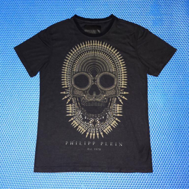 เสื้อยืด พิมพ์ลาย Philipp Plein Homme Skull Bulletproof Edition MMXIII 2013 สําหรับผู้ชาย