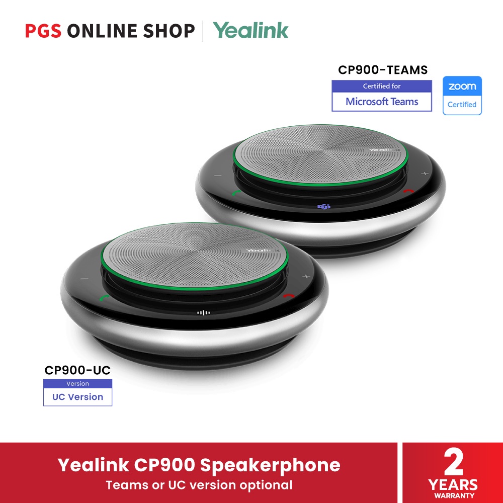 Yealink CP900 Speakerphone ไมโครโฟนพร้อมลำโพงแบบพกพา สำหรับการประชุม Conference (Teams or UC Version