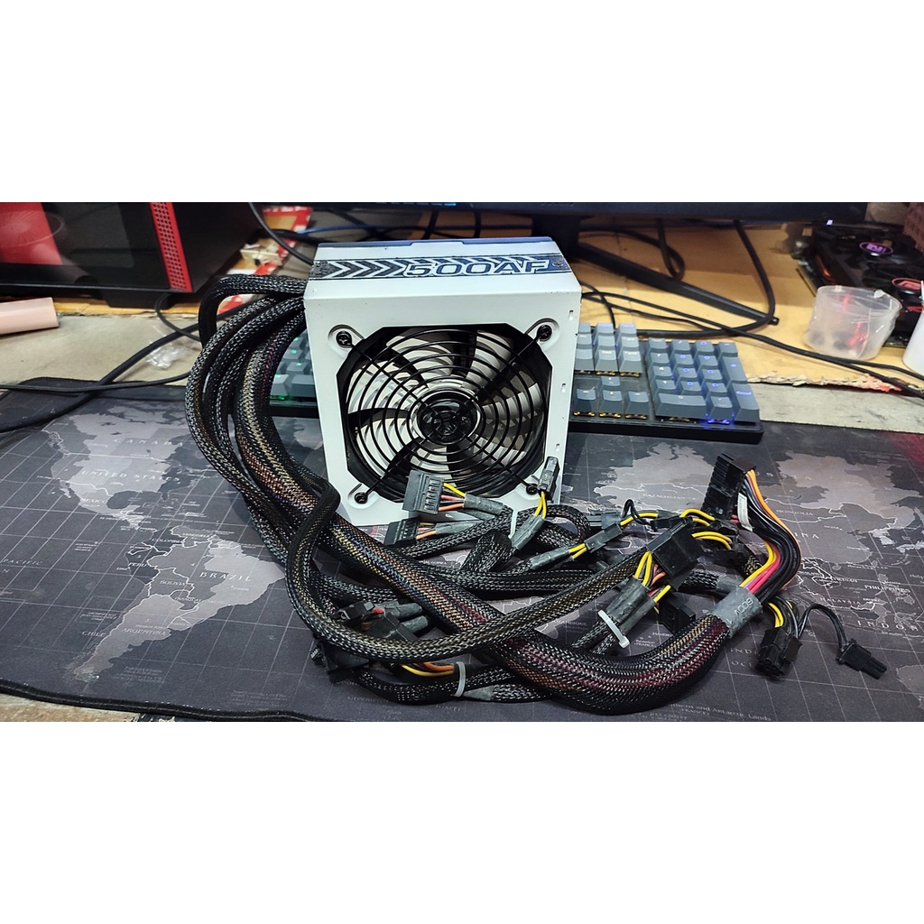 PSU RAIDMAX RX-500AF (80+ Bronze) 500w.