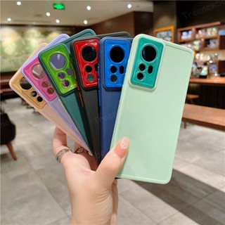 เคสโทรศัพท์มือถือชุบโลหะ แบบนิ่ม ป้องกันเลนส์กล้อง หรูหรา สําหรับ Xiaomi Mi 11T 12 11 Pro Lite Poco C40 X4 X3 NFC M4 Pro M3