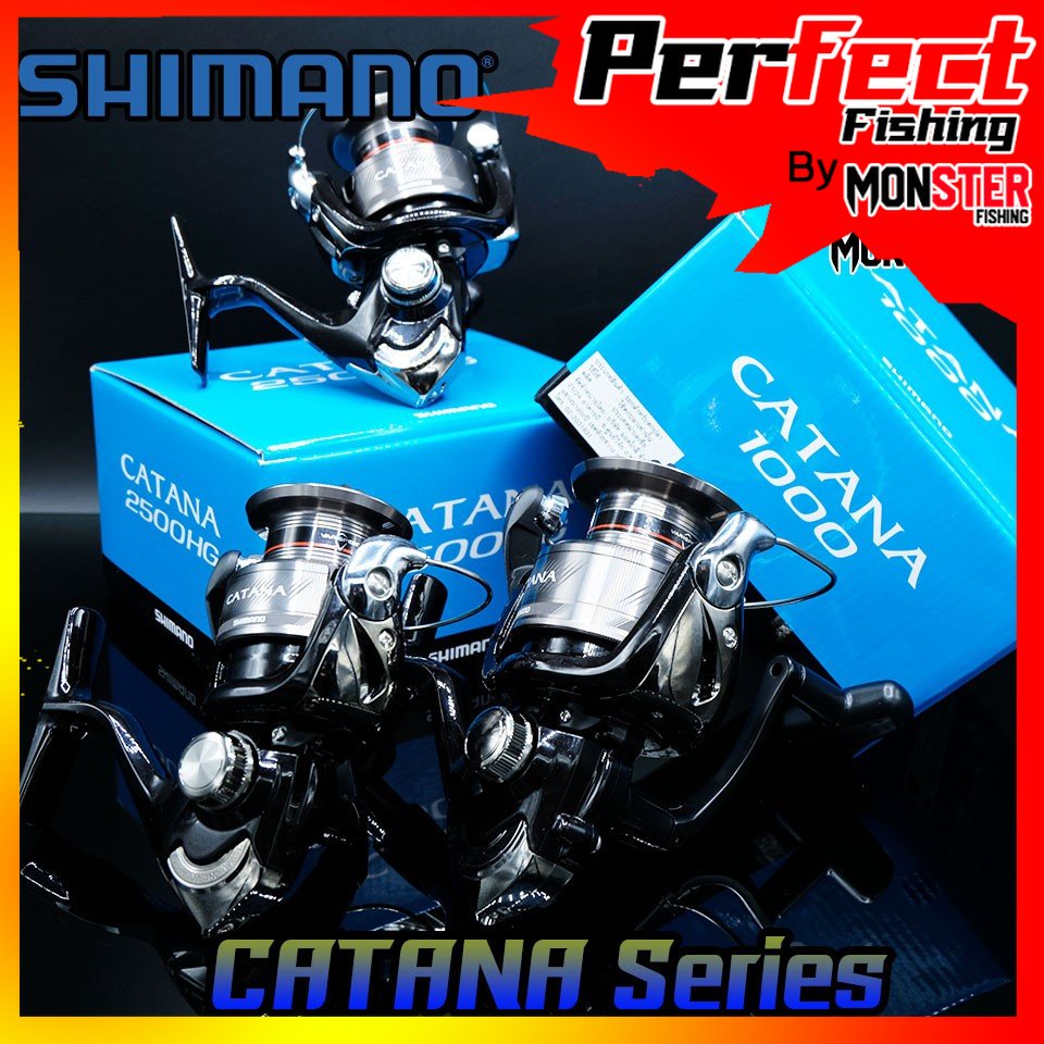 2022 NEW Original SHIMANO CATANA Fishing Spinning Reels 2500