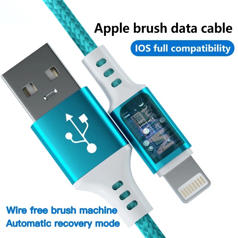 Maant สายชาร์จ USB กระพริบอัตโนมัติ สําหรับ Iphone Ipad Ipod