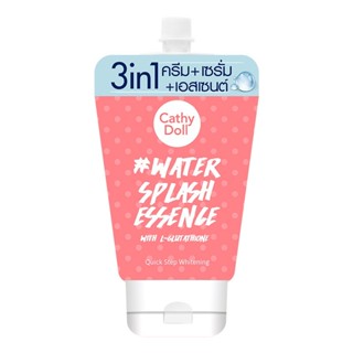 (แท้) Cathy Doll Water Splash Essence L-Glutathione 6g เคที่ดอลล์ วอเตอร์ สแปลช เอสเซ้นต์ แอลกลูต้า ครีมน้ำแตก