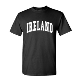 เสื้อยืดผ้าฝ้ายพิมพ์ลายแฟชั่น Sanc6 {พร้อมส่ง เสื้อยืดผ้าฝ้าย 100% พิมพ์ลาย Ireland Homeland Country Pride โอเวอร์ไซซ์ ไ