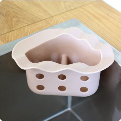 Woody PINK Silicone Cooking Utensils Kitchenware Corner Washing Storage Rack Drain Rack สต็อกพร้อม /ส่งจากเกาหลี