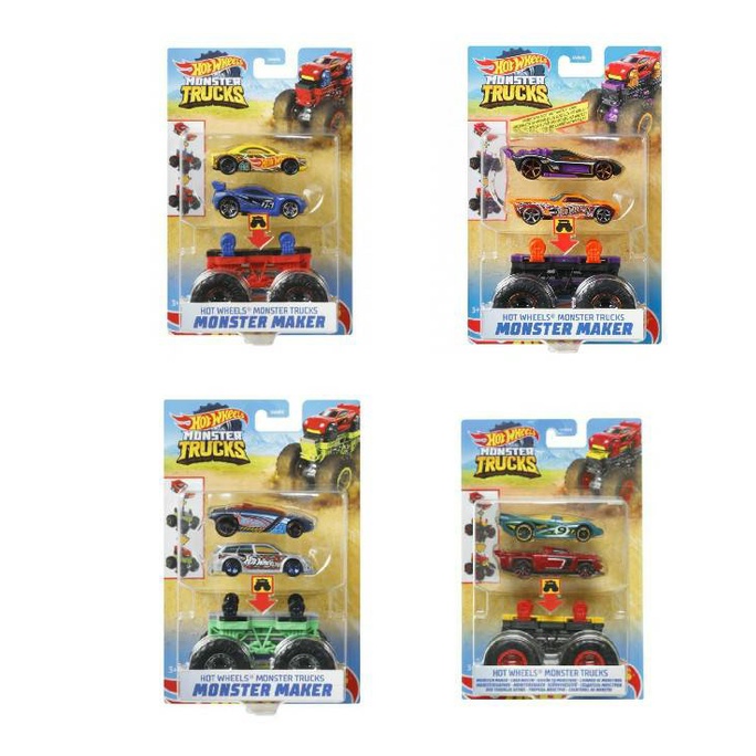 ฮอตวีล มอนสเตอร์ทรัคส์ Hot Wheels Monster Trucks คละแบบ รุ่น GWW13