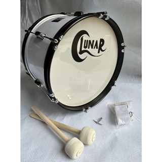 กลองใหญ่ มาร์ชชิ่ง BASS DRUM LUNAR BD16 22 นิ้ว 6 หลัก เกลียวสั้น