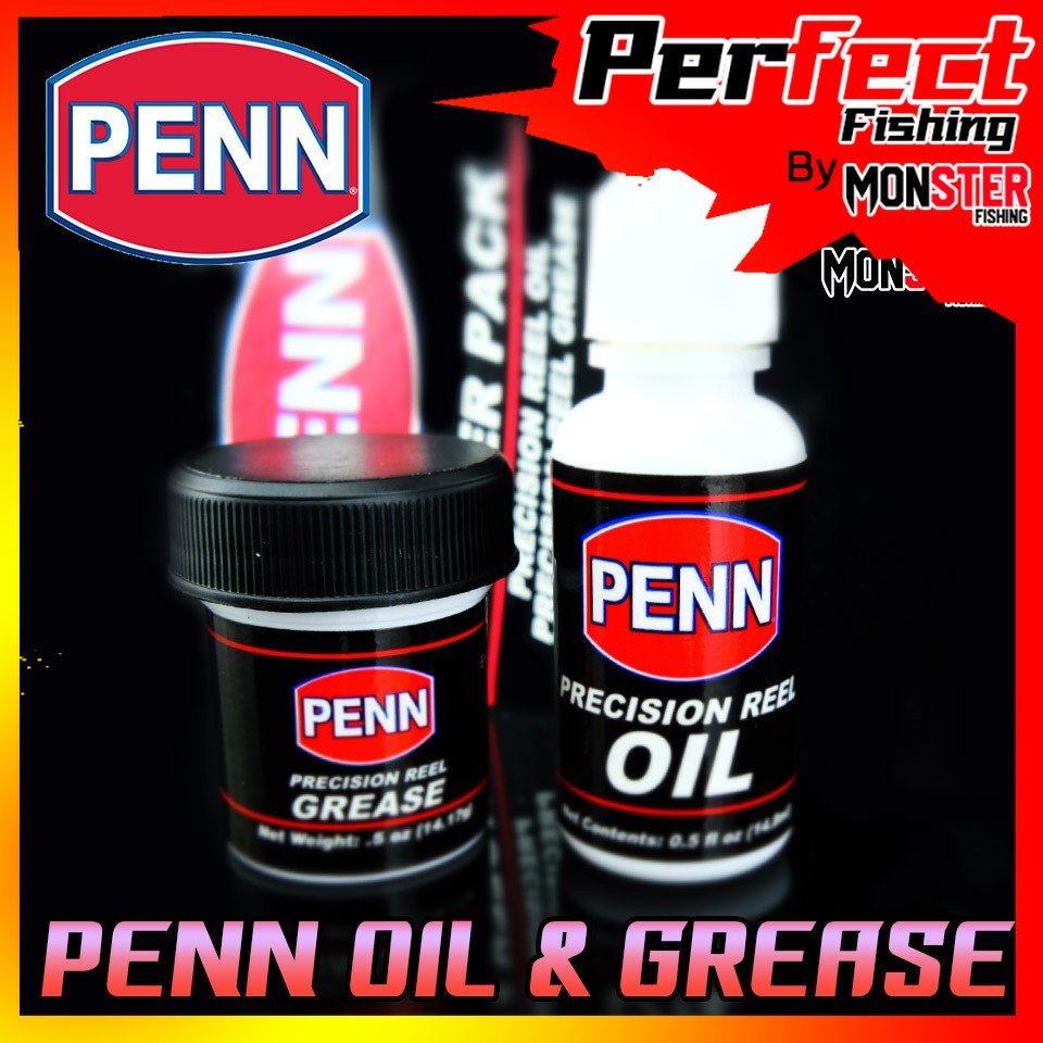 ชุดน้ำมันและจารบี เพ็นน์ พรีซีชั่น PENN OIL & GREASE (ชุดแพ็คคู่สุดคุ้ม)