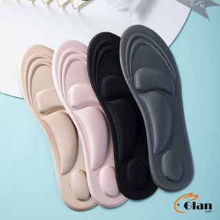 Glanxuan แผ่นรองเท้า แผ่นเสริมรองเท้า เพื่อสุขภาพ ลดอาการปวด…