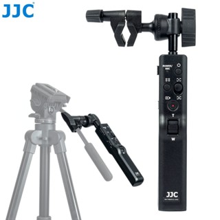 JJC TPR-U1 ขาตั้งกล้อง มือจับแพนบาร์ รีโมทคอนโทรลสำหรับ สำหรับ กล้อง กล้องวิดีโอพร้อมขั้วต่อ MULTI / LANC Sony ZV-1 FX30 a7R V a7 IV a7S III II a9 A6400 A6300 A6100 AX53 AX43 AX33 AX100 AX700 AX60 PXW-X70 PXW-Z90V NX80 CX405 CX455 CX440 CX675 CX680 CX900