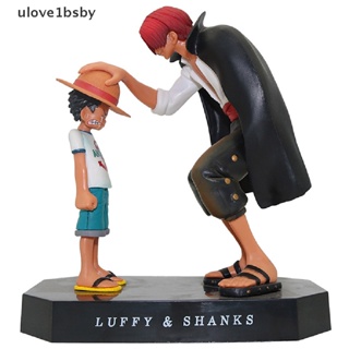 Ulove1bsby ฟิกเกอร์ PVC รูปการ์ตูนอนิเมะ One Piece Luffy Shunks Monkey Luffy