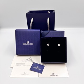 ต่างหู swarovski ของแท้ อุปกรณ์ครบ