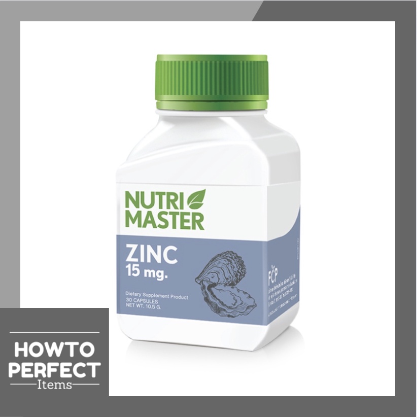 Nutri Master ZINC 15mg ซิงค์ NutriMaster