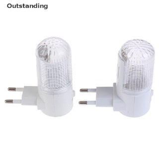 Outstanding โคมไฟฉุกเฉิน LED ปลั๊ก EU สําหรับติดผนังบ้าน 2 ชิ้น