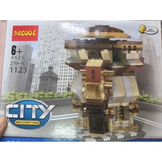 Lego city mini street view เลโก้ โบสถ์ มิวเซียม