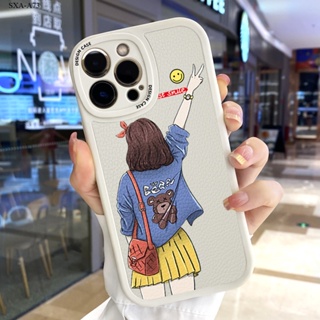 Samsung Galaxy A73 A72 A70 A53 A54 A34 A14 A33 A23 5G เคสซัมซุง สำหรับ Case Elegant Girl เคส เคสโทรศัพท์ เคสมือถือ Cover Cases