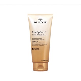 NUXE PRODIGIEUX HUILE DE DOUCHE 200 ml ออยล์อาบน้ำสีทองมุกตัวดัง