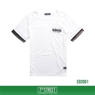 เสื้อแขนสั้น  7th streetลาย NEW YORK 7TH STREET หน้าอก  ED2 ของแท้100% พร้อมส่ง