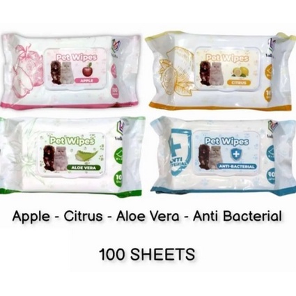 VOLK PETS WIPES 100 แผ่น | WET TISSUE BOX
