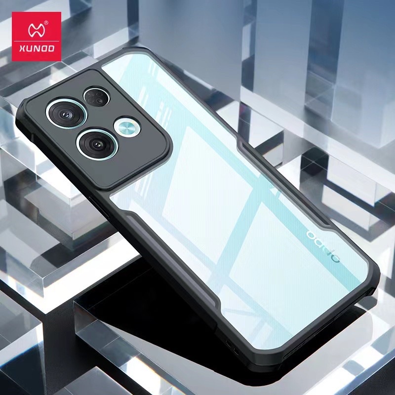 {พร้อมส่ง!!!} ของแท้100% XUNDD Case OPPO Reno 8Pro ของแท้ เคส เคสกันกระแทก หลังใส Reno 8 Pro Reno 8Z