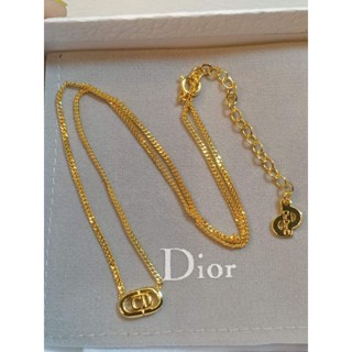 สร้อยคอDior✨ของแท้💯%
ความยาว 17นิ้ว
ปรับระดับได้ค่ะ
5900🔖