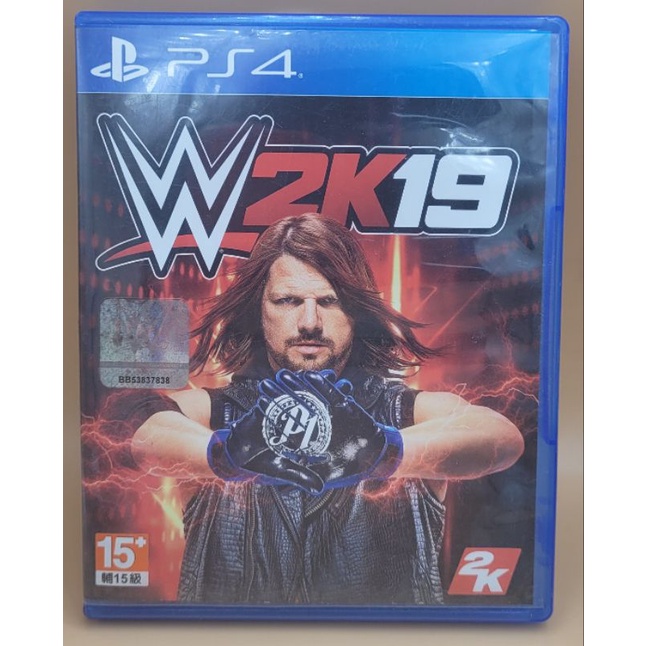 (มือสอง) มือ2 เกม ps4 : WWE 2k19 / w2k19 ภาษาอังกฤษ แผ่นสวย