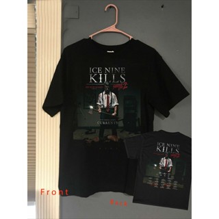 เสื้อผ้าผชเสื้อยืด เก็บสะโพก พิมพ์ลาย Ice Nine KillsS-5XL