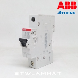 ABB ลูกเซอร์กิตเบรกเกอร์ 1โพล 6A,10A16A,20A,32A,40A