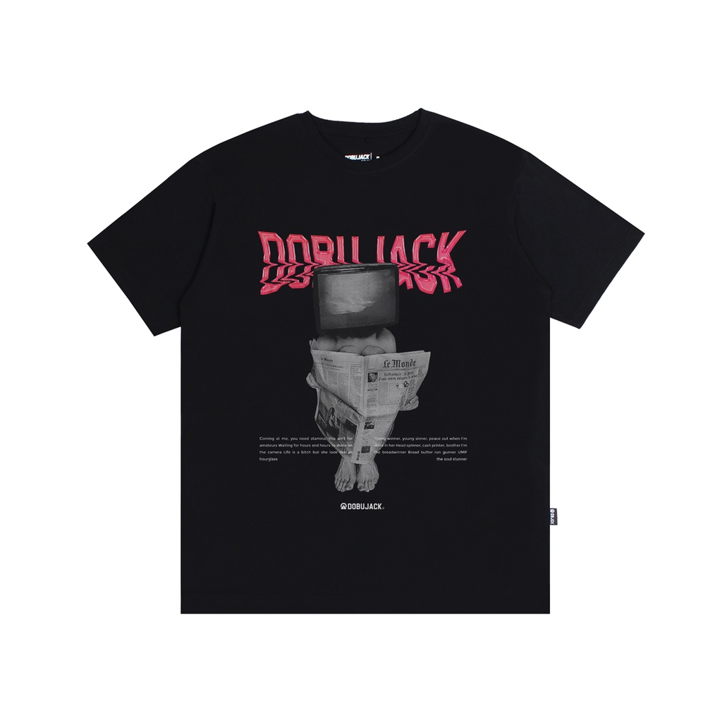 เสื้อยืด ORI Dobujack เสื้อยืด Lemonade Black