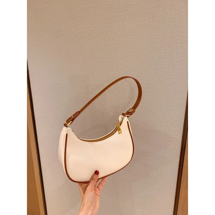 Baguette Bag กระเป๋าสะพายข้าง บาแกตต์ ผู้หญิง วัสดุหนังPU -รุ่น5235