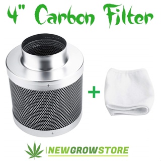 *พร้อมส่ง* กรองคาร์บอน 4 นิ้ว Carbon Filter มีของพร้อมส่งอุปกรณ์กรองสแตนเลสคาร์บอน ตัวกรองคาร์บอน ไส้กรองคาร์บอน