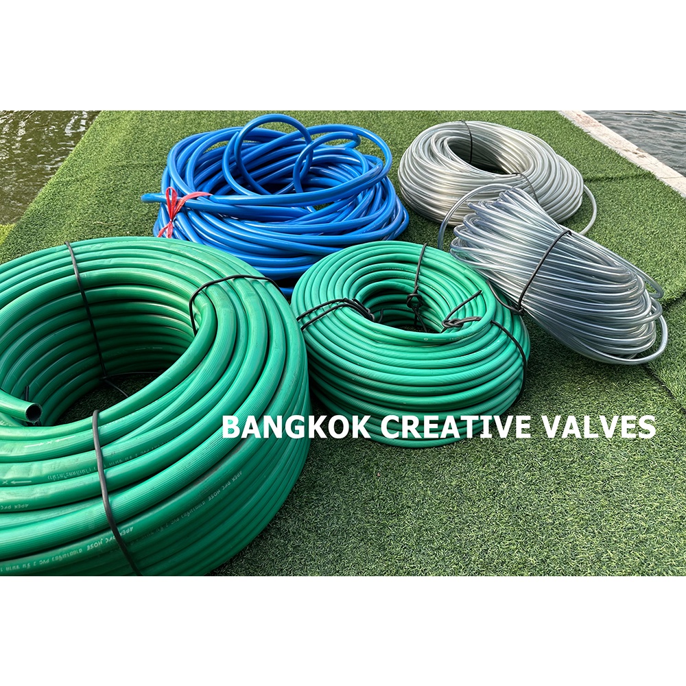 สายยาง สีเขียว สีฟ้า สีใส แบ่งขาย ราคาถูก ราคาต่อเมตร