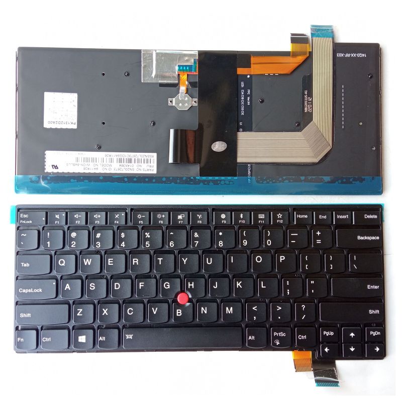แป้นพิมพ์ US สําหรับ Lenovo Thinkpad T460P T470P ภาษาอังกฤษ 01EP507 01EP466 Backlit ใหม่