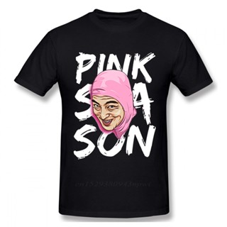 เสื้อยืดเข้ารูป Yenilik pembe adam pis Frank T gömlek moda Hip Hop Joji Homme Tee gömlek yaka T-Shirt çocuklar Punk tasa