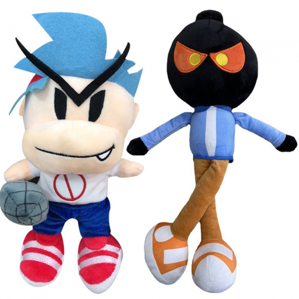 Friday Night Funkin Plush Doll Fnf Girlfriend Captain Pico Whitty Stuffed Toys In Stock Shopee 0760