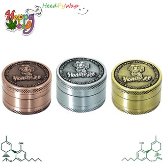 Honeypuff Grinder 40mm. เครื่องบด ที่บด ขนาด 40มม. 3 ชั้น Metal grinder