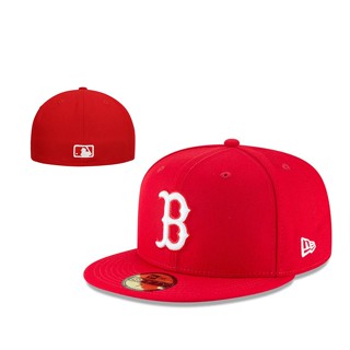 Boston หมวกแก็ป สีแดง สําหรับผู้ชาย และผู้หญิง