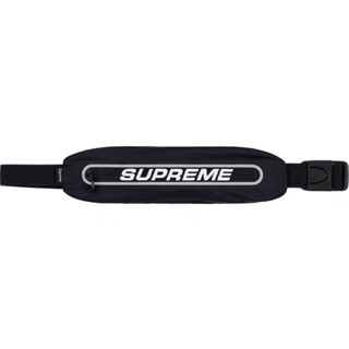 ใหม่พร้อมส่ง ของแท้ Supreme Running Waist Bag Black