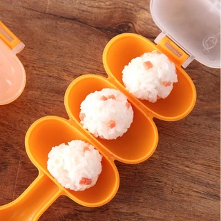 แม่พิมพ์ข้าวปั้นข้าวปั้นซูชิ DIY สำหรับเด็ก พิมพ์ทำข้าวปั้นรูปก้อนกลม