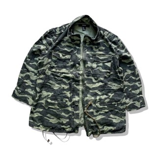 FOREVER21 Camo Military Jacket รอบอก 40”