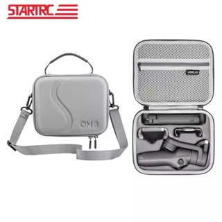 STARTRC Portable Shoulder Bag for DJI OM6 Handheld Camera Accessories Storage Case Osmo Mobile6 Carrying Case PU Handbag