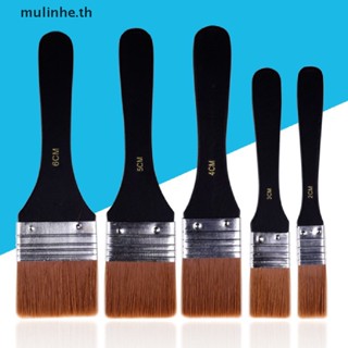 Mulinhe ใหม่ แปรงไนล่อน หลายขนาด สําหรับระบายสีน้ํา น้ํามัน อะคริลิค โพรพิลีน