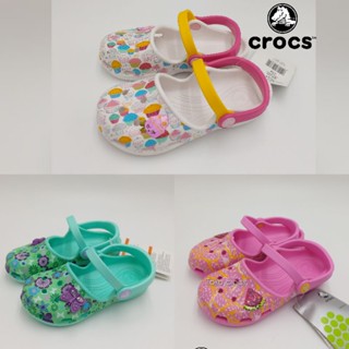 Crocs Karin รองเท้าแตะลําลอง สําหรับเด็ก