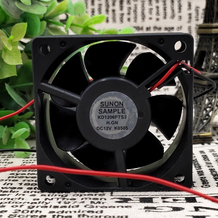 HY TAIJUN KD1206PTS3 6025 12V 1.1W 6CM พัดลมระบายความร้อน