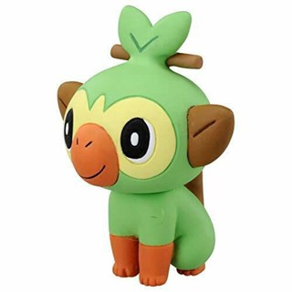 Grookey ของแท้ JP - Monster Collection Takara Tomy [โมเดลโปเกมอน]