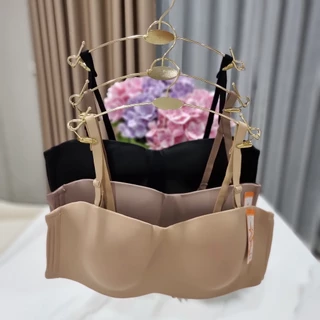 🌼👙 Anny 9578-9589 เสื้อในทรงเกาะอกคัพ C-D เสื้อในมีโครง บราสำหรับสาวอวบ 3-4 ตะขอ ปรับได้ 3 ระดับ 🌼👙