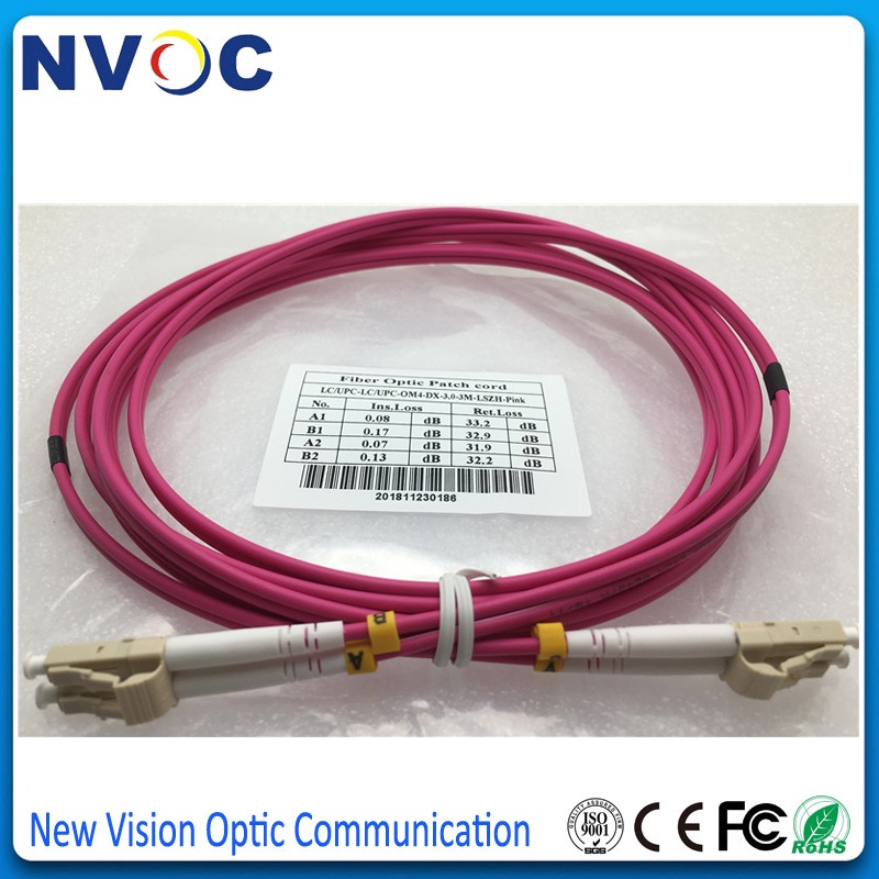 30Pcs/Lot,LC-LC Multi-Mode MM OM4 40G Duplex DX Fiber Optical Patch Cord,LC/UPC-LC/UPC 10M 15M OM3-5